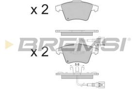 Bremsi BP3142 - PASTTILLA DE  FRENO | BRAKE PADS