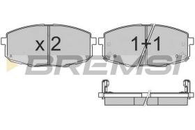 Bremsi BP3147 - PASTILLA DE FRENO | BRAKE PADS