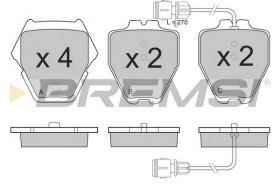 Bremsi BP3149 - BRAKE PADS