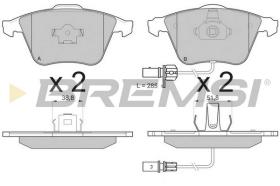 Bremsi BP3150 - PASTILLA DE FRENO | BRAKE PADS