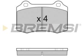 Bremsi BP3155 - PASTILLA DE FRENO | BRAKE PADS