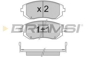 Bremsi BP3158 - PASTIGLIE FRENO | BRAKE PADS