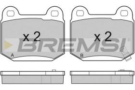 Bremsi BP3159 - PASTILLA DE FRENO | BRAKE PADS