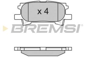 Bremsi BP3169 - PASTILLA DE FRENO | BRAKE PADS