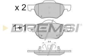 Bremsi BP3185 - PASTILLA DE FRENO | BRAKE PADS