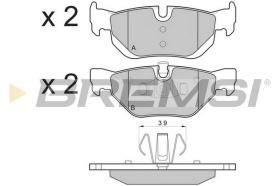 Bremsi BP3194 - PASTTILLA DE  FRENO | BRAKE PADS
