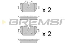 Bremsi BP3196 - PASTILLA DE FRENO | BRAKE PADS