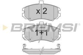 Bremsi BP3197 - PASTILLA DE FRENO | BRAKE PADS