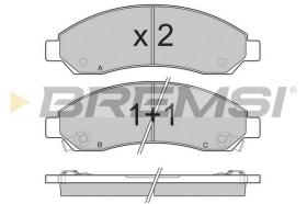 Bremsi BP3199 - PASTIGLIE FRENO | BRAKE PADS