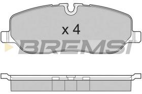 Bremsi BP3206 - PASTILLA DE FRENO | BRAKE PADS
