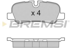 Bremsi BP3207 - PASTILLA DE FRENO | BRAKE PADS