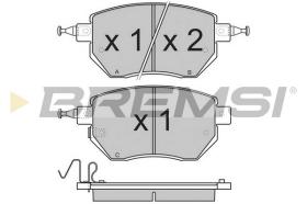 Bremsi BP3210 - PASTILLA DE FRENO | BRAKE PADS
