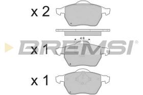 Bremsi BP3213 - PASTILLA DE FRENO | BRAKE PADS