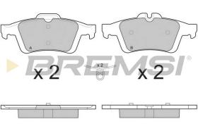 Bremsi BP3217 - PASTILLA DE FRENO | BRAKE PADS