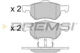 Bremsi BP3219 - PASTILLA DE FRENO | BRAKE PADS