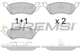 Bremsi BP3220 - PASTTILLA DE  FRENO | BRAKE PADS