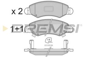 Bremsi BP3229 - PASTTILLA DE  FRENO | BRAKE PADS