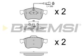 Bremsi BP3231 - PASTILLA DE FRENO | BRAKE PADS