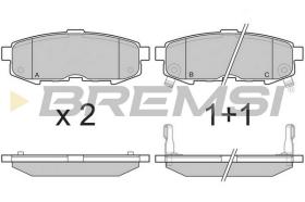 Bremsi BP3233 - PASTILLA DE FRENO | BRAKE PADS