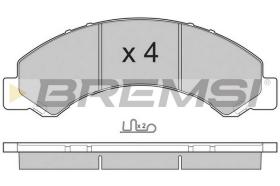 Bremsi BP3235 - PASTILLA DE FRENO | BRAKE PADS