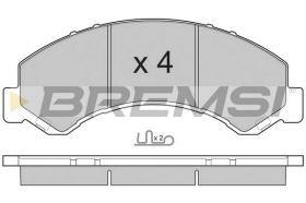 Bremsi BP3236 - PASTILLA DE FRENO | BRAKE PADS