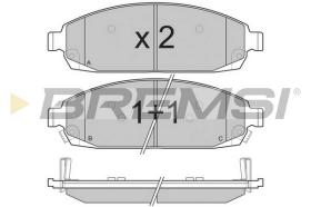 Bremsi BP3238 - PASTILLA DE FRENO | BRAKE PADS