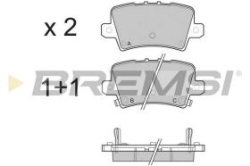 Bremsi BP3246 - PASTILLA DE FRENO | BRAKE PADS