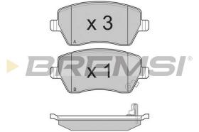 Bremsi BP3248 - PASTTILLA DE  FRENO | BRAKE PADS