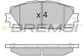 Bremsi BP3249 - PASTTILLA DE  FRENO | BRAKE PADS