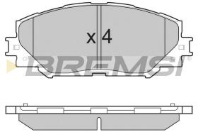 Bremsi BP3251 - PASTTILLA DE  FRENO | BRAKE PADS