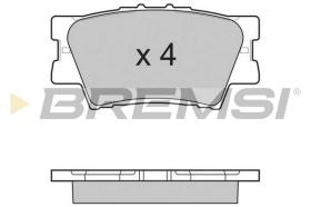 Bremsi BP3252 - PASTILLA DE FRENO | BRAKE PADS