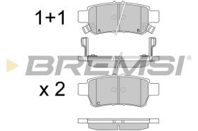 Bremsi BP3259 - PASTTILLA DE  FRENO | BRAKE PADS