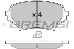 Bremsi BP3260 - PASTIGLIE FRENO | BRAKE PADS