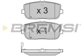 Bremsi BP3261 - PASTTILLA DE  FRENO | BRAKE PADS