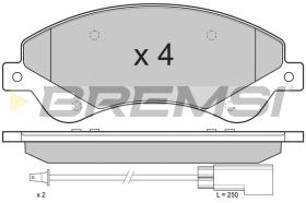 Bremsi BP3273 - PASTILLA DE FRENO | BRAKE PADS