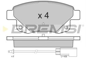 Bremsi BP3275 - PASTILLA DE FRENO | BRAKE PADS