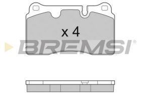 Bremsi BP3288 - PASTILLA DE FRENO | BRAKE PADS