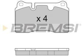 Bremsi BP3289 - PASTTILLA DE  FRENO | BRAKE PADS