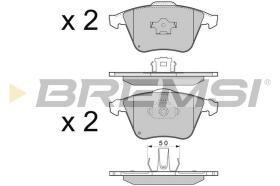 Bremsi BP3301 - PASTTILLA DE  FRENO | BRAKE PADS