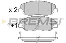 Bremsi BP3313 - PASTILLA DE FRENO | BRAKE PADS