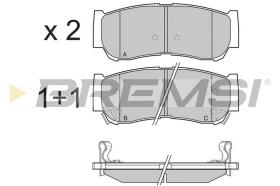 Bremsi BP3314 - PASTTILLA DE  FRENO | BRAKE PADS
