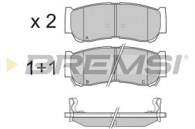 Bremsi BP3314 - PASTIGLIE FRENO | BRAKE PADS