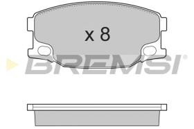 Bremsi BP3318 - PASTIGLIE FRENO | BRAKE PADS