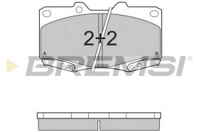 Bremsi BP3319 - PASTTILLA DE  FRENO | BRAKE PADS