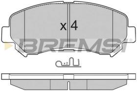 Bremsi BP3321 - PASTTILLA DE  FRENO | BRAKE PADS