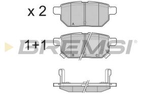 Bremsi BP3322 - PASTTILLA DE  FRENO | BRAKE PADS