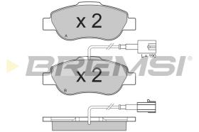 Bremsi BP3325 - PASTILLA DE FRENO | BRAKE PADS