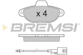 Bremsi BP3326 - PASTILLA DE FRENO | BRAKE PADS
