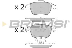 Bremsi BP3330 - PASTILLA DE FRENO | BRAKE PADS