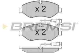 Bremsi BP3334 - PASTILLA DE FRENO | BRAKE PADS